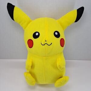 Toy Factory 2016 Pikachu Pokemon Yellow 10"  Stuffed Plush Figure Model 313X020